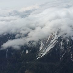 Flugwegposition um 09:51:35: Aufgenommen in der Nähe von Gemeinde Puchberg am Schneeberg, Österreich in 2644 Meter